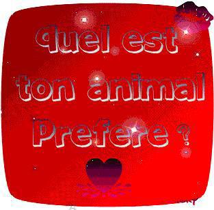 animal pr&eacute;f&eacute;r&eacute;